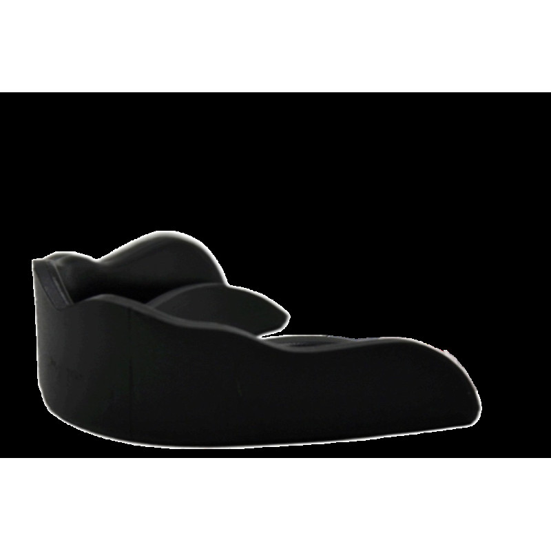 Капа боксерська PowerPlay 3317 SR доросла (вік 11+) чорна
