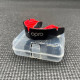 Капа OPRO Silver доросла (вік 11+) Black/Red (art.102502001)