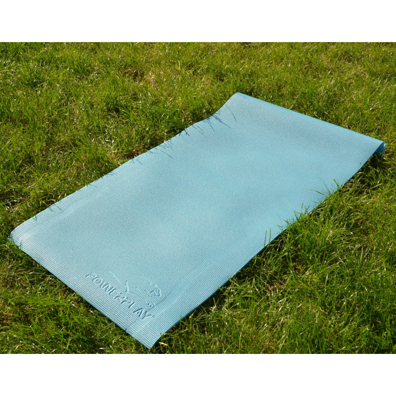 Коврик для йоги и фитнеса PowerPlay 4010 PVC Yoga Mat Зеленый (173x61x0.6)