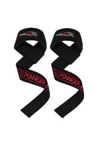 Лямки для тяги PowerPlay 7064 Чорно-Червоні