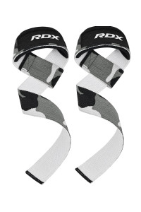 Лямки для тяги RDX W1 Gym Single Strap Camo Gray Plus
