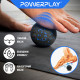 Массажный мяч PowerPlay PP-4351 Epp Massage Ball (d10) Черно/Синий