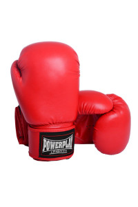 Перчатки для бокса PowerPlay 3004 Classic Красные 10 унций