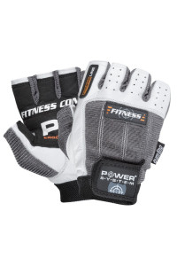 Рукавички для фітнесу Power System PS-2300 Fitness Grey/White L