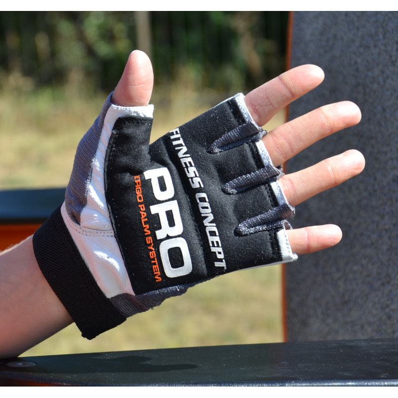Рукавички для фітнесу Power System PS-2300 Fitness Grey/White L