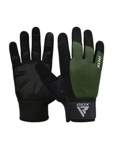 Рукавички для фітнесу RDX W1 Full Finger Army Green S