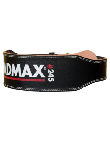 Пояс для важкої атлетики MadMax MFB-245 Full leather шкіряний Black S