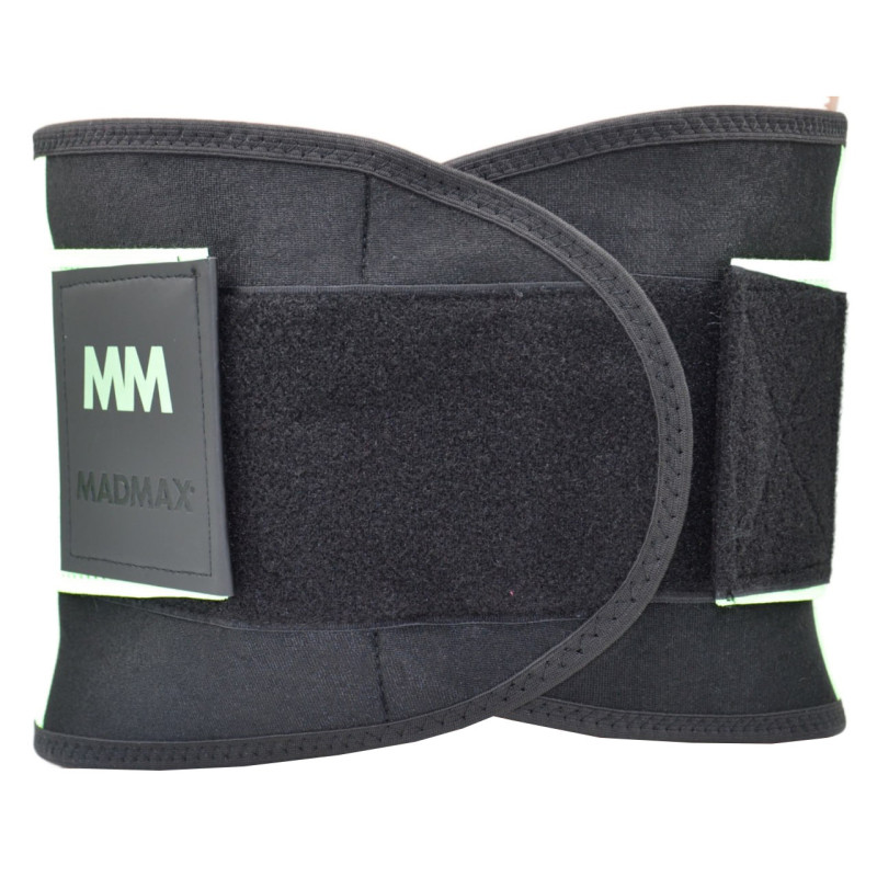 Пояс компресійний MadMax MFA-277 Slimming belt Black/neon green L