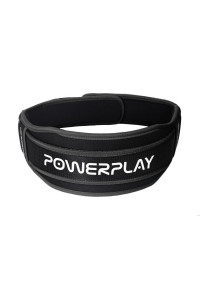 Пояс неопреновий для важкої атлетики Power Play 5546 Black L