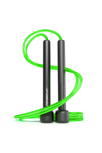Скакалка PowerPlay 4201 Basic Jump Rope Зеленая (2,8m.)