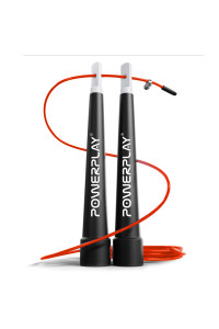 Скакалка швидкісна PowerPlay 4202 Ultra Speed Rope Червона (2,9m.)