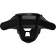 Боксерський шолом RDX T1 Grill Full Black XL (капа у комплекті)
