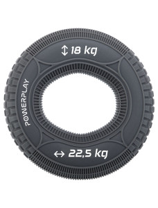 Еспандер кистьовий силіконовий PowerPlay PP-4330 Hand Grip Loops Medium 18-22,5-36 кг. Сірий