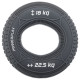 Эспандер кистевой силиконовый PowerPlay PP-4330 Hand Grip Loops Medium 18-22,5-36 кг. Серый