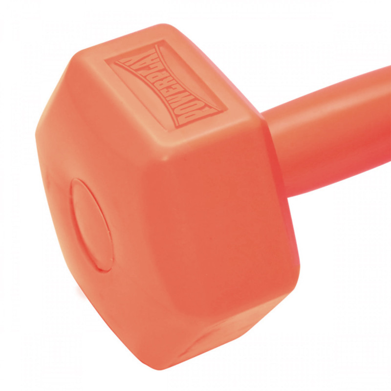 Гантели композитные PowerPlay 4124 Hercules 21 кг. Оранжевые (пара - 2шт.)