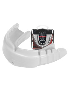 Капа боксерська OPRO Snap-Fit FOR BRACES White (art.002318004)