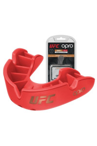 Капа OPRO Bronze UFC взрослая (возраст 11+) Red (ufc.102512002)