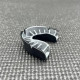 Капа OPRO Silver доросла (вік 11+) Grillz Black/Silver (art.102502013)