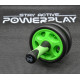 Колесо для преса подвійне PowerPlay 4327 Dual-Core Ab Wheel Чорно-червоне
