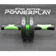 Колесо для преса подвійне PowerPlay 4327 Dual-Core Ab Wheel Чорно-червоне
