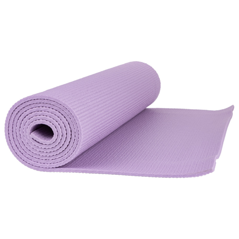 Коврик для йоги и фитнеса PowerPlay 4010 PVC Yoga Mat Лавандовый (173x61x0.6)