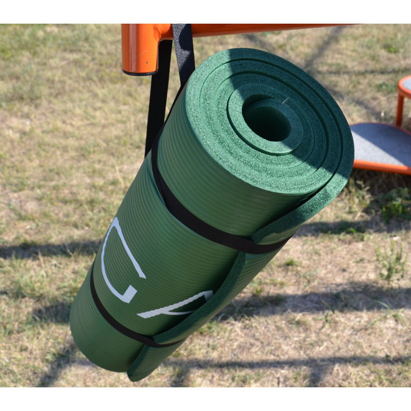 Килимок для йоги та фітнесу PowerPlay 4151 NBR Performance Mat Зелений (183x61x1.5)