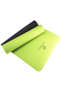 Коврик для йоги и фитнеса U-POWEX TPE Yoga mat Green/Black (183х61х0.6)
