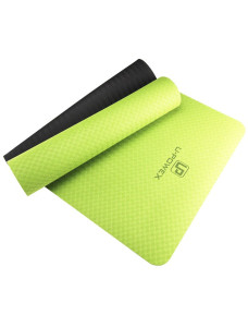 Килимок для йоги та фітнесу U-POWEX TPE Yoga mat Green/Black (183х61х0.6)