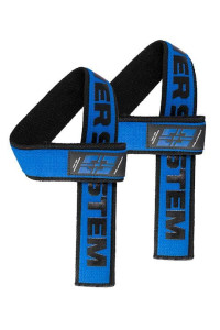Лямки для тяги Power System PS-3401 Lifting Straps Duplex Black/Blue