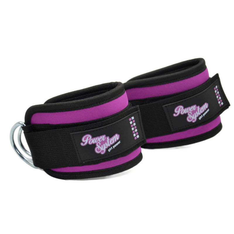 Манжеты на лодыжке Power System PS-3450 Ankle Strap Gym Babe Purple
