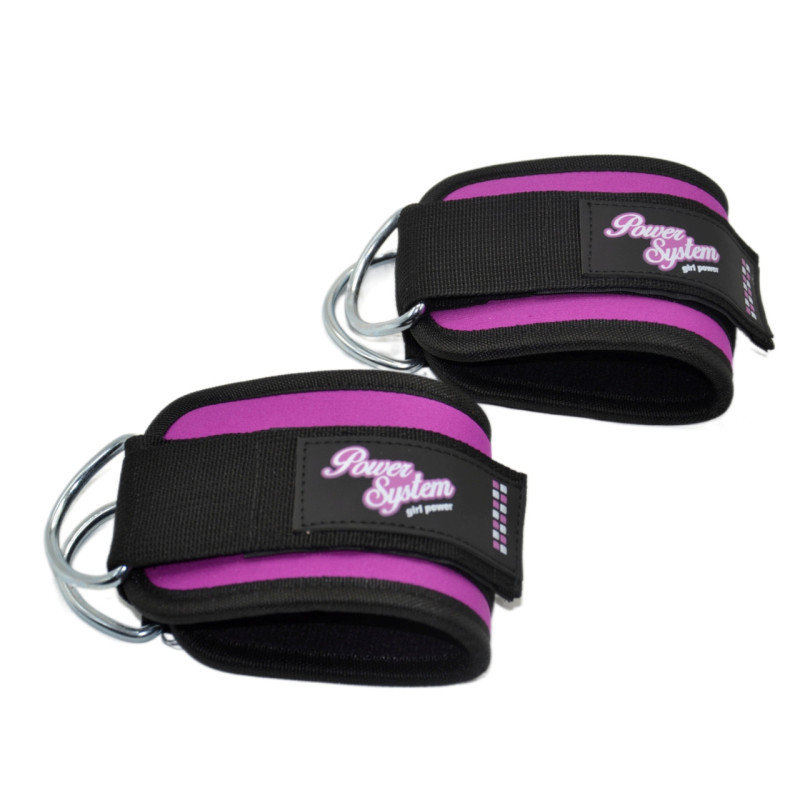 Манжеты на лодыжке Power System PS-3450 Ankle Strap Gym Babe Purple