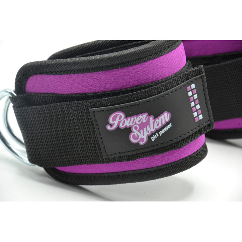 Манжеты на лодыжке Power System PS-3450 Ankle Strap Gym Babe Purple