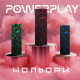 Массажный ролик (роллер) гладкий PowerPlay PP-4346 Mini EPP Foam Roller Черно/Красный (15x5,3см.)