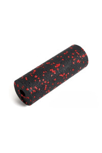 Массажный ролик (роллер) гладкий PowerPlay PP-4346 Mini EPP Foam Roller Черно/Красный (15x5,3см.)