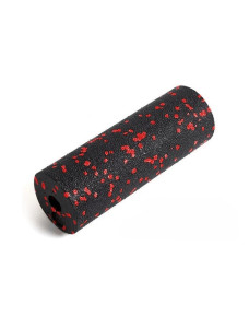 Масажний ролик (роллер) гладкий PowerPlay PP-4346 Mini EPP Foam Roller Чорно/Червоний (15x5,3см.)