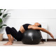 М*яч для фітнесу (фітбол) Power System PS-4011 ?55 cm PRO Gymball Black