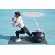 М*яч для фітнесу (фітбол) Power System PS-4011 ?55 cm PRO Gymball Black