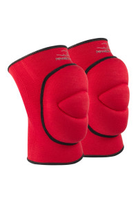 Наколінники PowerPlay PP-8000 Elastic Knee Support (пара) червоні S