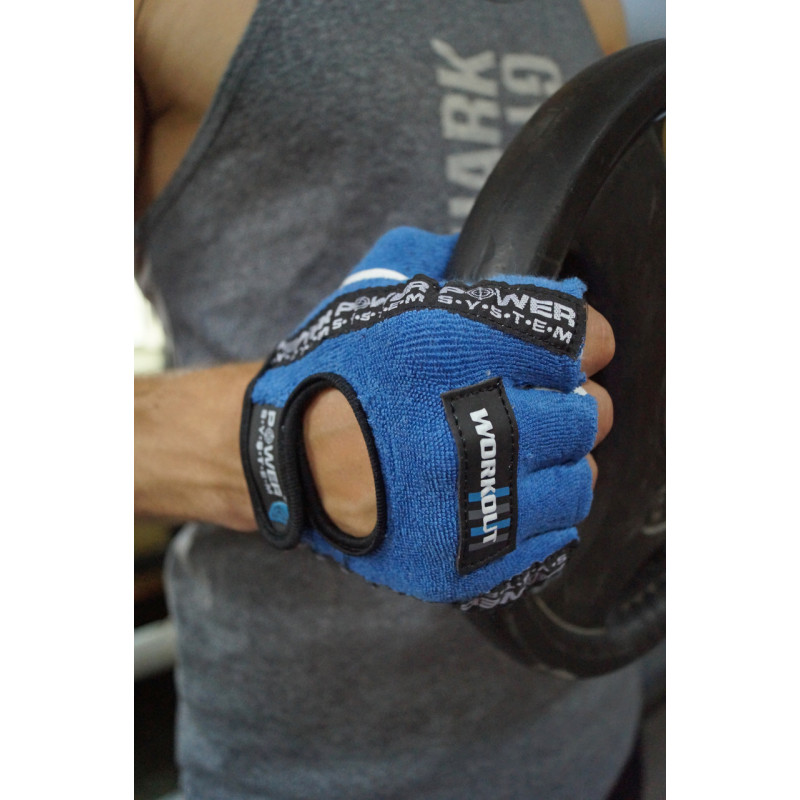 Рукавички для фітнесу Power System PS-2200 Workout Blue XXL