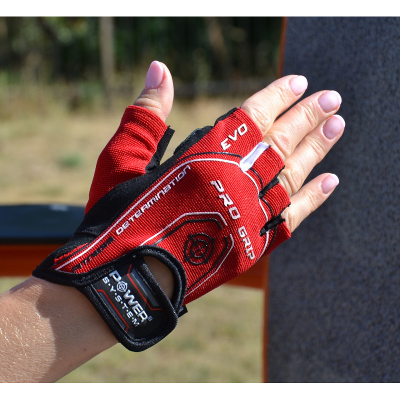 Рукавички для фітнесу Power System PS-2250E Pro Grip EVO Red S