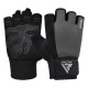 Перчатки для фитнеса RDX W1 Half Gray Plus XL