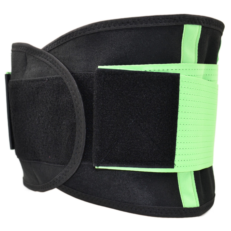 Пояс компресійний MadMax MFA-277 Slimming belt Black/neon green M