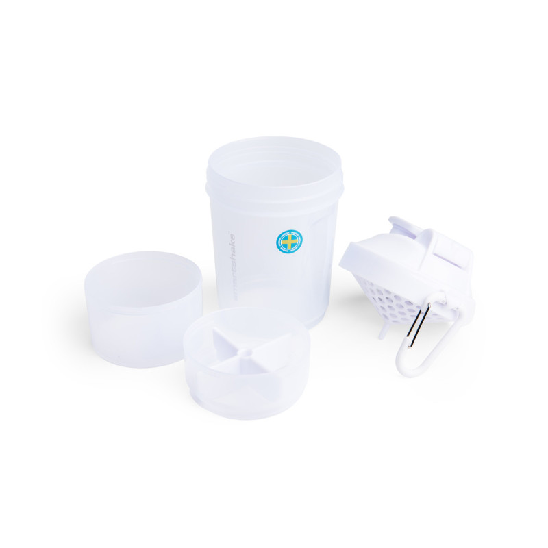 Шейкер спортивний SmartShake Original2GO 600ml Pure White