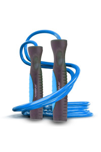 Скакалка PowerPlay 4204 Classic Jump Rope Блакитна (2,7m.)