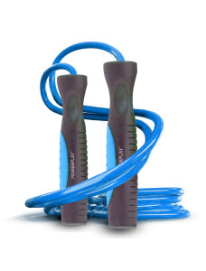 Скакалка PowerPlay 4204 Classic Jump Rope Блакитна (2,7m.)