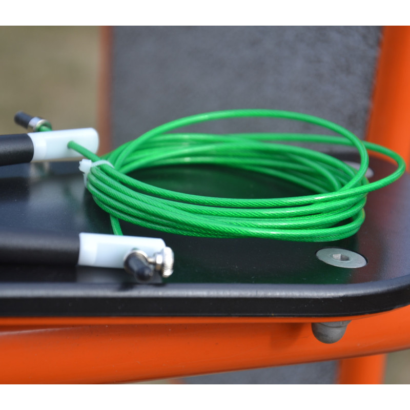 Скакалка скоростная PowerPlay 4202 Ultra Speed ​​Rope Зеленая (2,9m.)