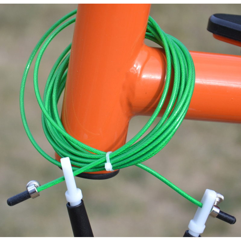 Скакалка скоростная PowerPlay 4202 Ultra Speed ​​Rope Зеленая (2,9m.)