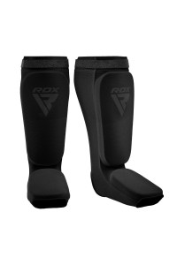 Защита голени и стопы RDX Shin Instep Foam Black/Black XL
