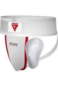 Захист паху RDX H1 Supporter White Plus L