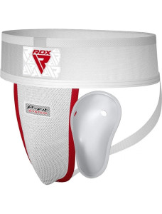 Захист паху RDX H1 Supporter White Plus L
